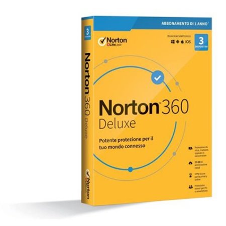 Norton 360 Deluxe 2020 - PC / MAC / ANDROID / IOS-1 ANNO-1 PC-PAYPAL
