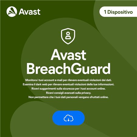 AVAST BREANCH GUARD 1 ANNO - 1 DISPOSITIVO PC - MAC - ANDROID - IOS 