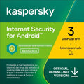 Kaspersky Internet Security for Android - 3 Dispositivo - 1 Anno EU VERSION