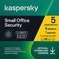 BOX KASPERSKY SMALL OFFICE SECURITY - PC / MAC / ANDROID/ IOS - 5 UTENTI - 1 SERVER - 1 ANNO