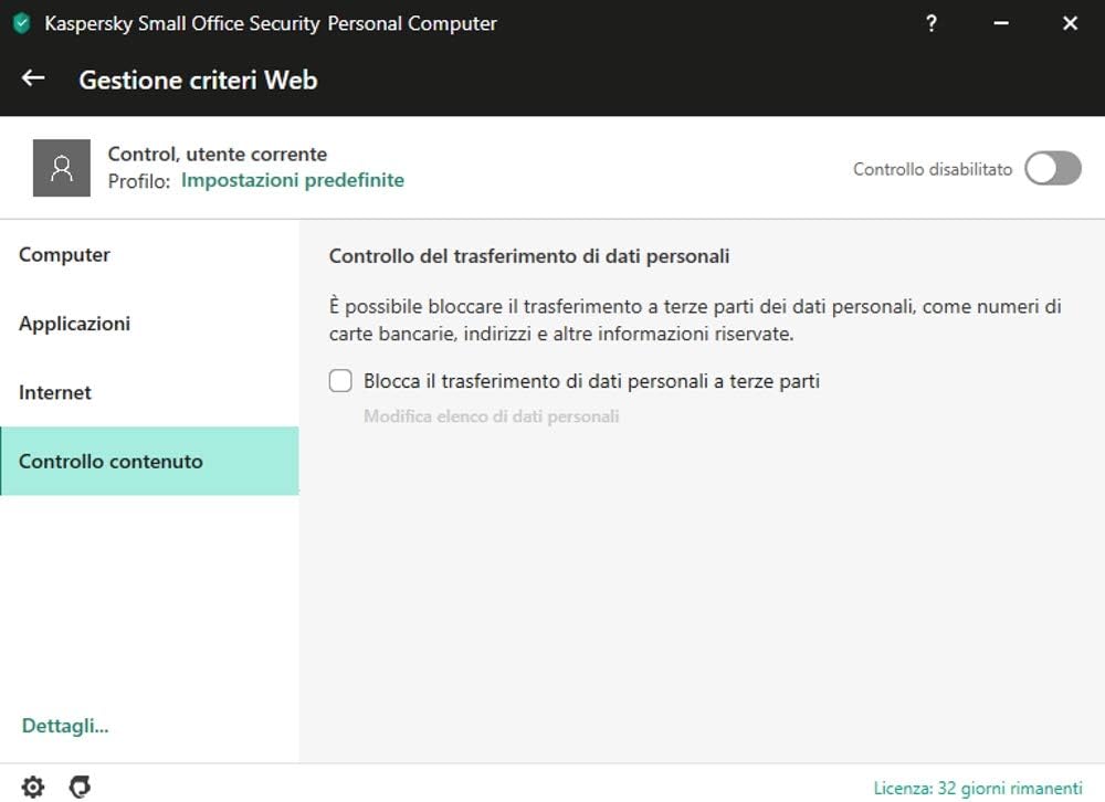 BOX KASPERSKY SMALL OFFICE SECURITY - PC / MAC / ANDROID/ IOS - 5 UTENTI - 1 SERVER - 1 ANNO