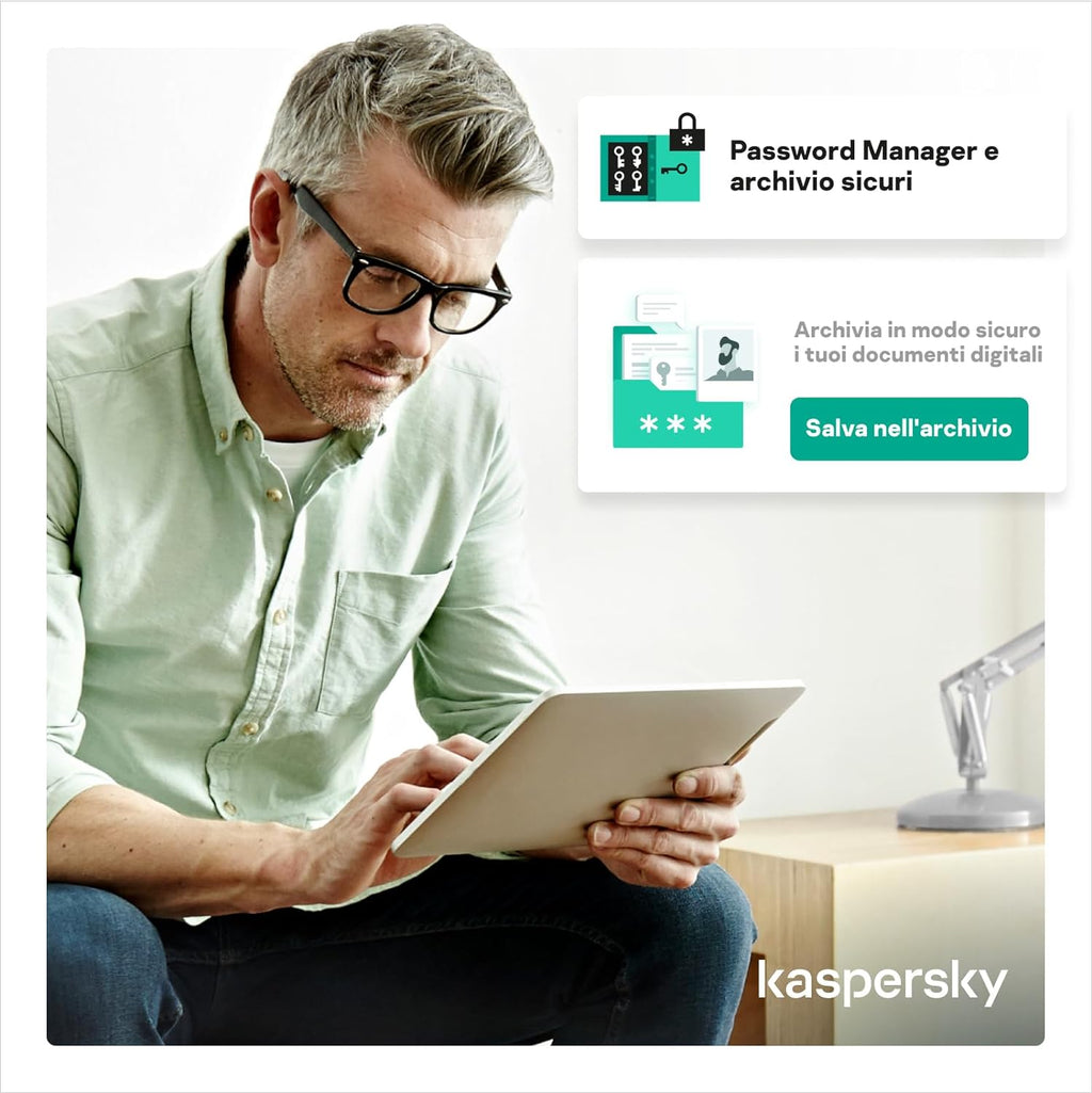 KASPERSKY PREMIUM 2024 PC / MAC / ANDROID/ IOS -1 ANNO- 1 DISPOSITIVO MO
