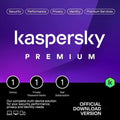 KASPERSKY PREMIUM  PC / MAC / ANDROID/ IOS -1 ANNO- 1 DISPOSITIVO MO