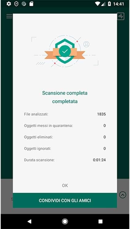 Kaspersky Internet Security for Android  - 1 Dispositivo - 1 Anno MO