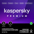 KASPERSKY PREMIUM 2025 PC / MAC / ANDROID/ IOS -1 ANNO- 3 DISPOSITIVI CN