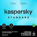 KASPERSKY STANDARD 2025 PC / MAC / ANDROID/ IOS- 5 DISPOSITIVI-1 ANNO CN