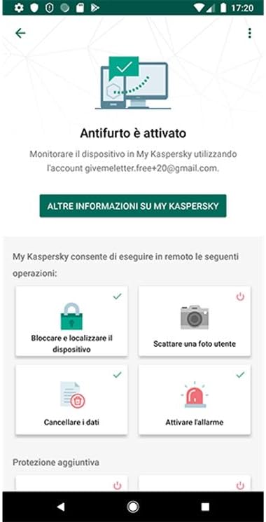 Kaspersky Internet Security for Android  - 2 Dispositivo - 1 Anno CN