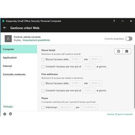 KASPERSKY SMALL OFFICE SECURITY  - PC / MAC / ANDROID/ IOS -20 UTENTI-2 SERVER-1 ANNO GLOBAL VERSION