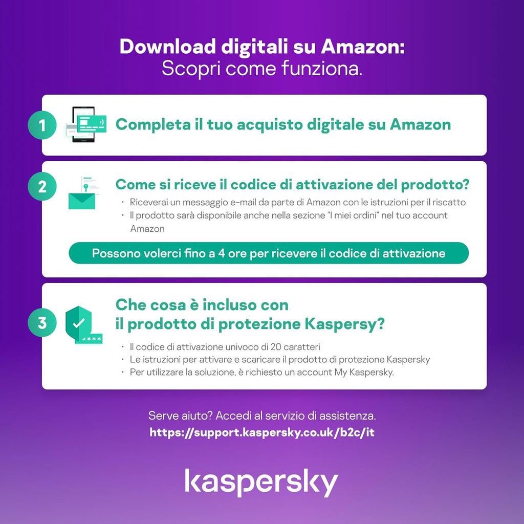KASPERSKY PREMIUM  PC / MAC / ANDROID/ IOS -2 ANNI- 10 DISPOSITIVI