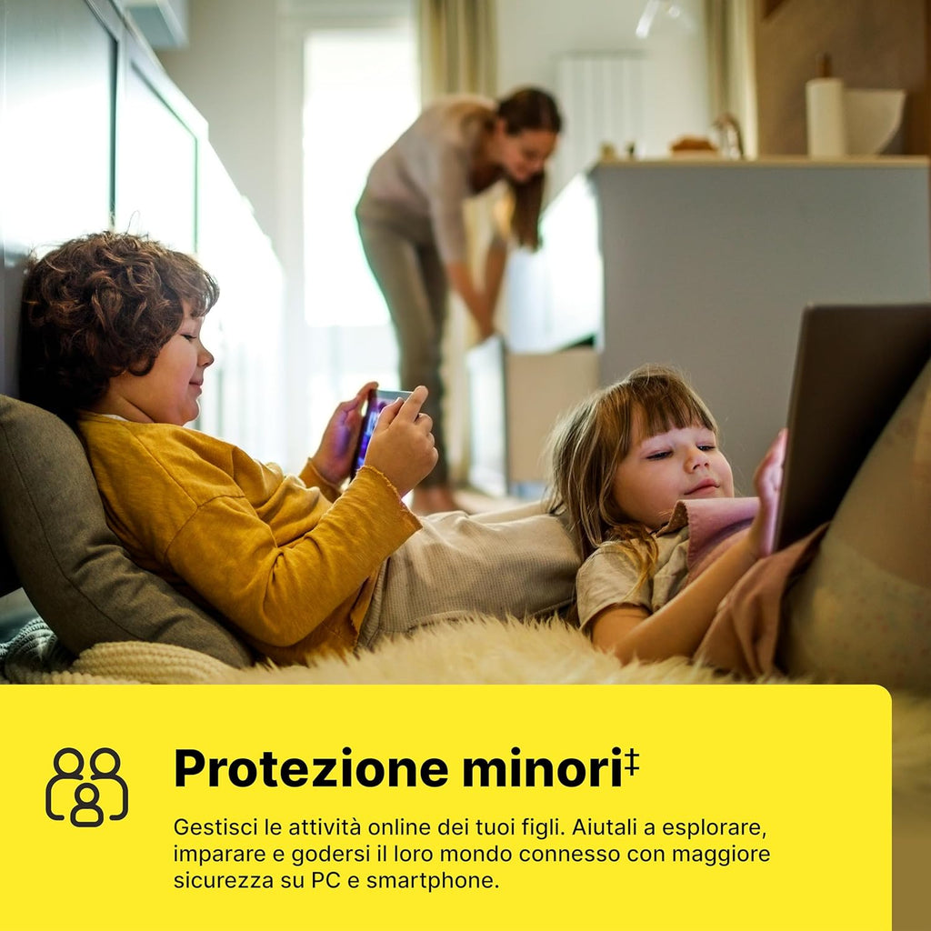 Norton 360 Premium 2022 - PC / MAC / ANDROID / IOS-1 ANNO- 10 Pc