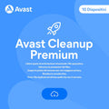 AVAST CLEANUP PREMIUM 1 ANNO - 10  PC - MAC - ANDROID - IOS
