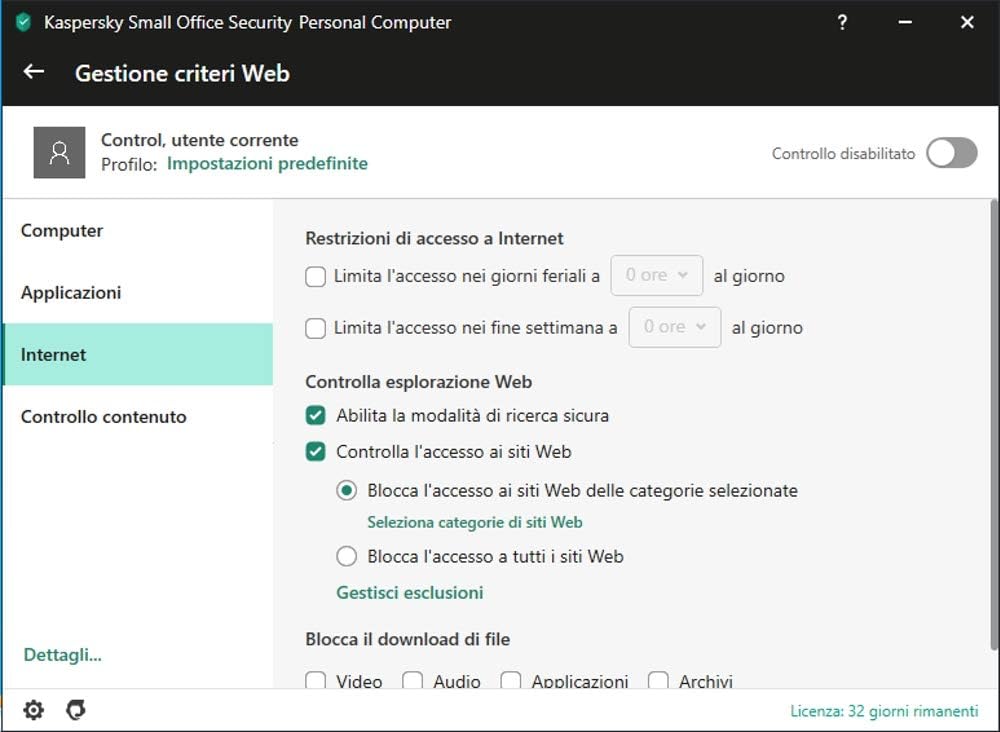 KASPERSKY SMALL OFFICE SECURITY 2025 - PC / MAC / ANDROID/ IOS -15 UTENTI-2 SERVER-1 ANNO