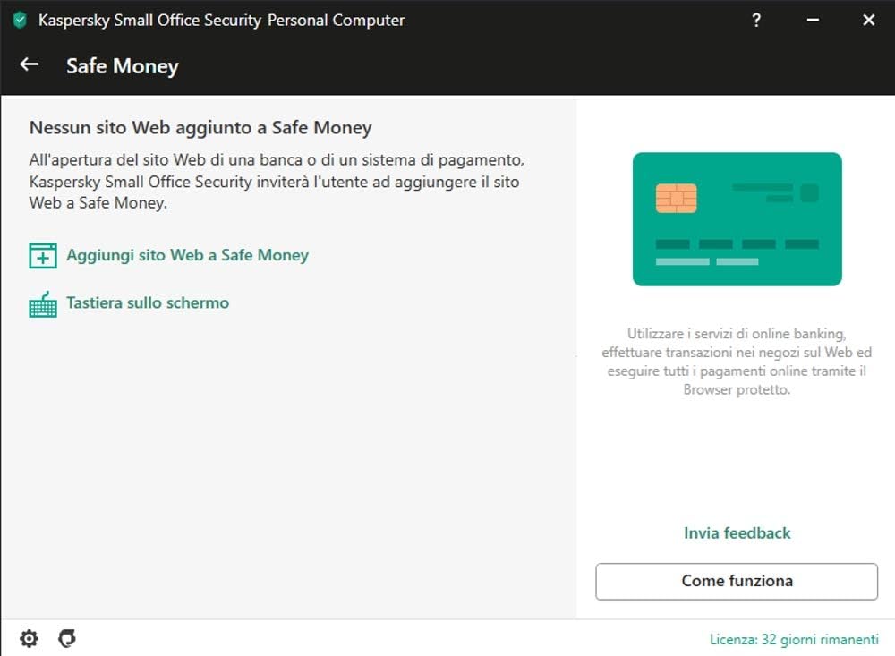 KASPERSKY SMALL OFFICE SECURITY  - PC / MAC / ANDROID/ IOS-10 UTENTI- 1 SERVER - 1 ANNO