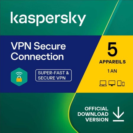 KASPERSKY VPN SECURE CONNECTION 2024 5 DISPOSITIVI 1 ANNO